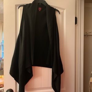 Black knit  sweater vest